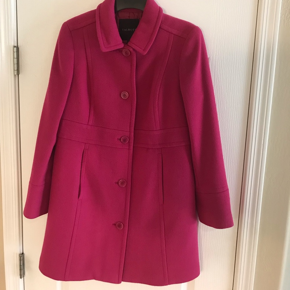 Talbots, Coat, Pink